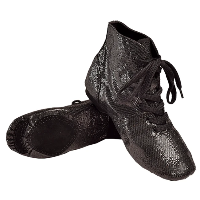Dansez Vous Shinny, glitter jazz boots for children