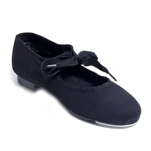 Capezio Canvas JR. Tyette, children's tap shoes for beginners