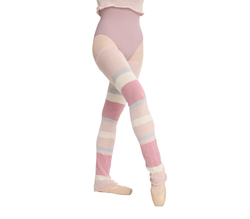 Intermezzo Heather, knitted leg warmers Intermezzo Heather, knitted leg warmers - Pale pink
