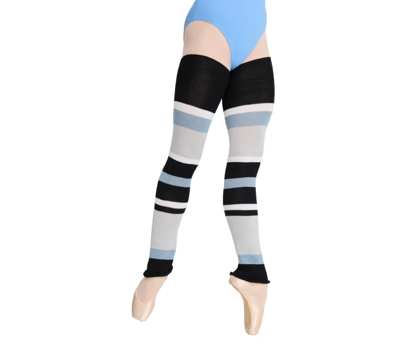 Intermezzo Heather, knitted leg warmers - Black Intermezzo Heather, knitted leg warmers - Black