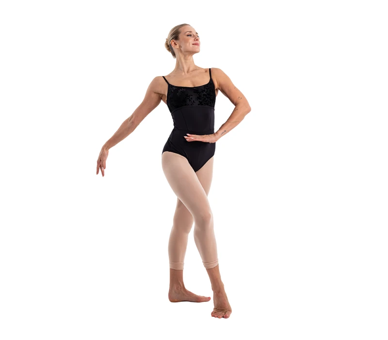 Capezio Elsa, women's leotard with thin straps Capezio Elsa, women's leotard with thin straps - Black