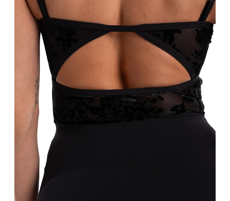 Capezio Elsa, women's leotard with thin straps Capezio Elsa, women's leotard with thin straps - Black