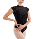 Capezio Rudi, women's mock neck leotard Capezio Rudi, women's mock neck leotard