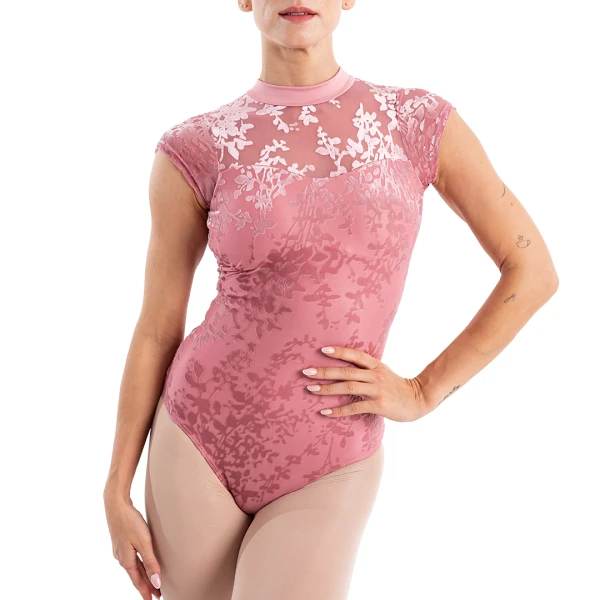 Capezio Rudi, women's mock neck leotard Capezio Rudi, women's mock neck leotard