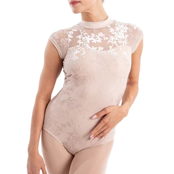 Capezio Rudi, women's mock neck leotard Capezio Rudi, women's mock neck leotard