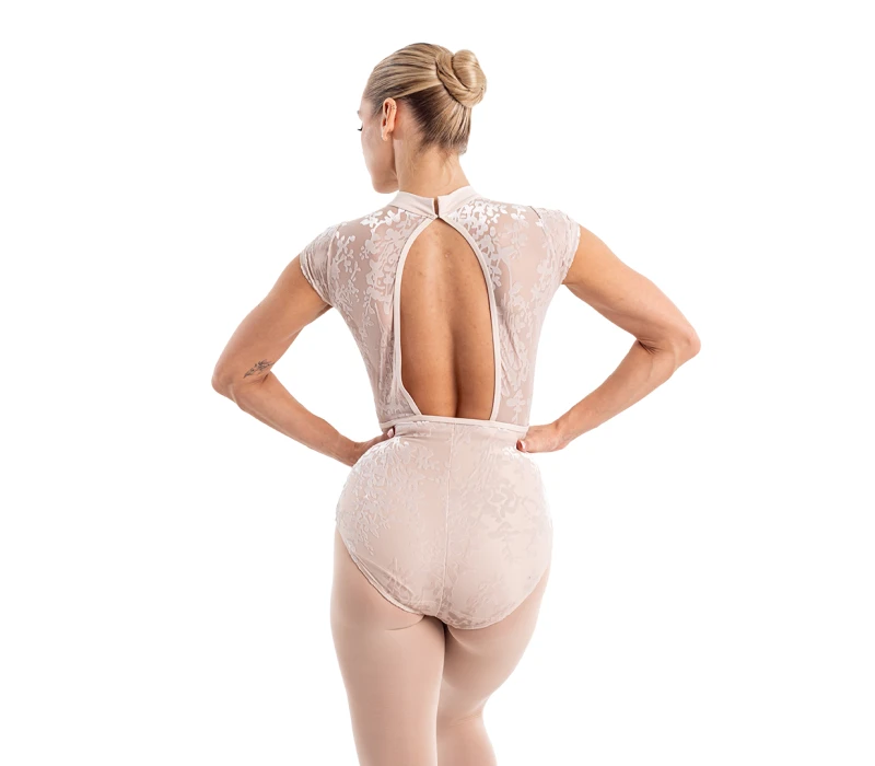 Capezio Rudi, women's mock neck leotard Capezio Rudi, women's mock neck leotard - Crystal Grey Capezio