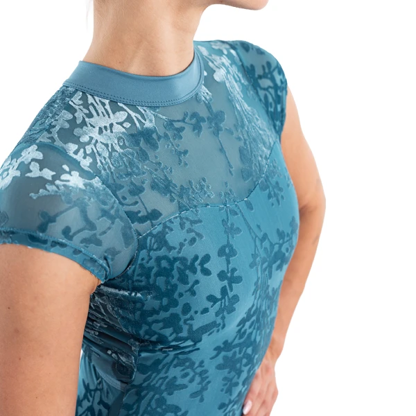 Capezio Rudi, women's mock neck leotard Capezio Rudi, women's mock neck leotard