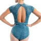 Capezio Rudi, women's mock neck leotard Capezio Rudi, women's mock neck leotard
