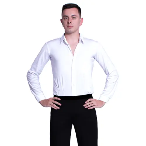 Men's Shirt, Ballroom Dance Bodysuit Basic 700
