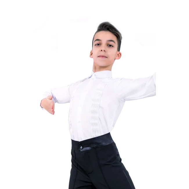 Pro Ballroom Dance Shirt for Boys Pro Ballroom Dance Shirt for Boys