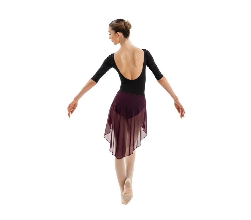Carmen, women's asymmetrical skirt Carmen, women's asymmetrical skirt - Garnet