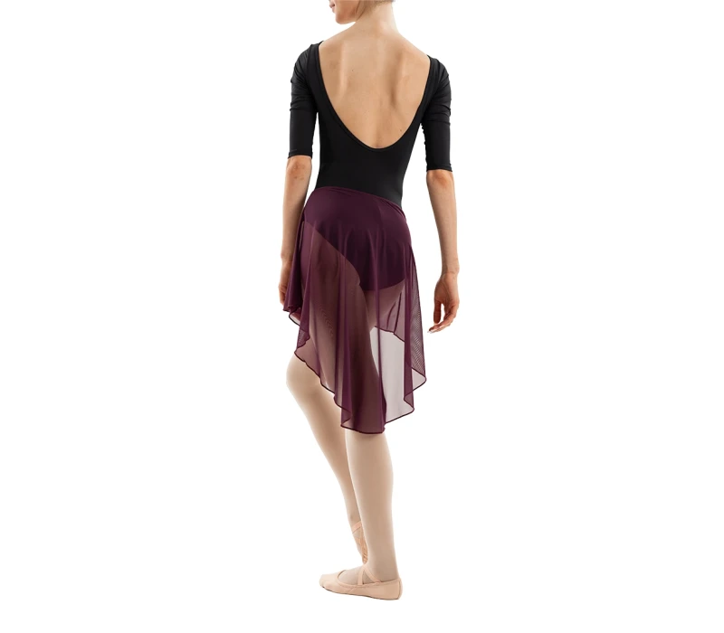 Carmen, women's asymmetrical skirt Carmen, women's asymmetrical skirt - Garnet