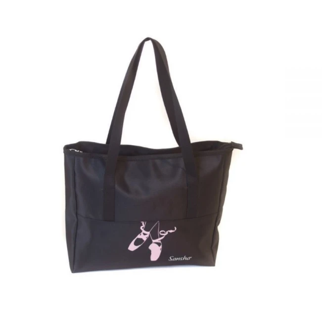 Sansha shoulder bag with a picture of pointes