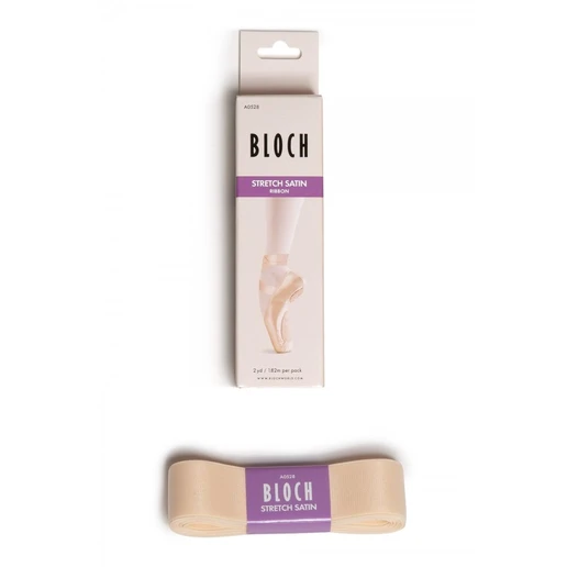 Bloch stretch satin ribbon