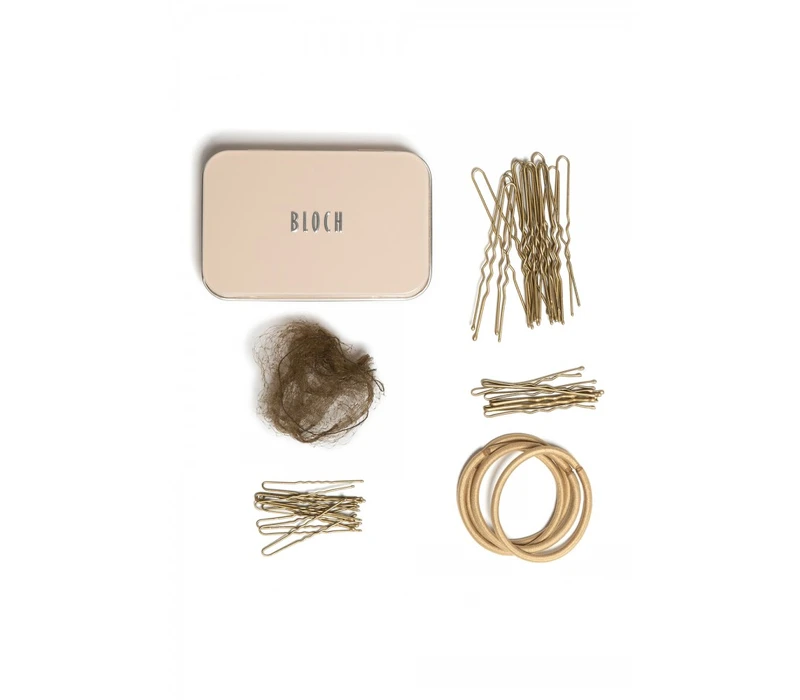 Bloch, hair accessories kit - Brown