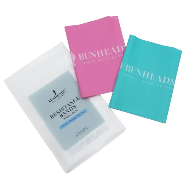 Capezio Bunheads 2 resistance exercise bands in one pack Capezio Bunheads 2 resistance exercise bands in one pack