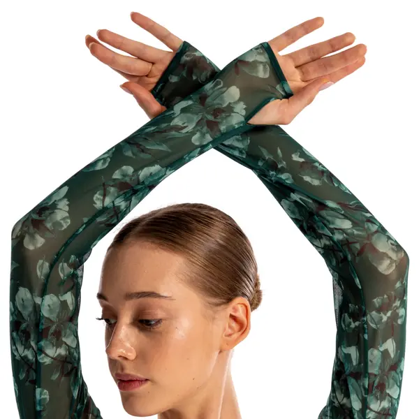 Bloch Arden Long Sleeve Top Z4146, long sleeve top for ladies