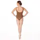 Bloch Arianne, women's leotar with thin straps - Almond Bloch