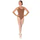 Bloch Arianne, women's leotar with thin straps - Almond Bloch