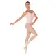 Bloch Arianne, women's leotar with thin straps - Lavender Bloch