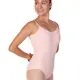 Bloch Arianne, women's leotar with thin straps - Lavender Bloch