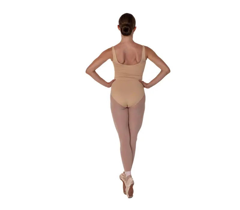 Bloch Ruby, women's camisole leotard - Sand