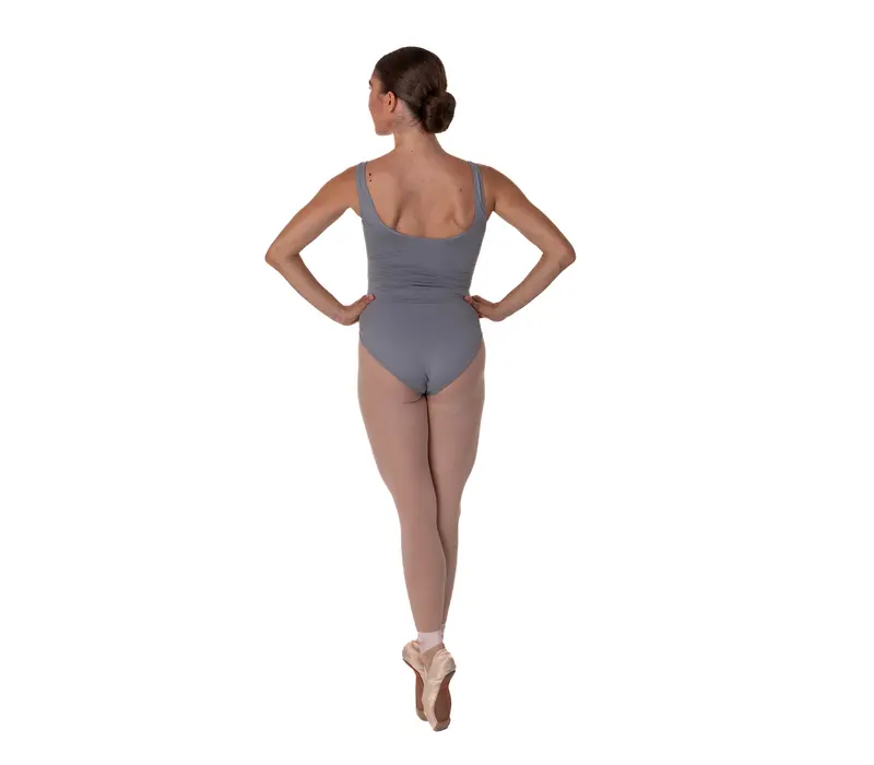 Bloch Ruby, women's camisole leotard - Grey Bloch