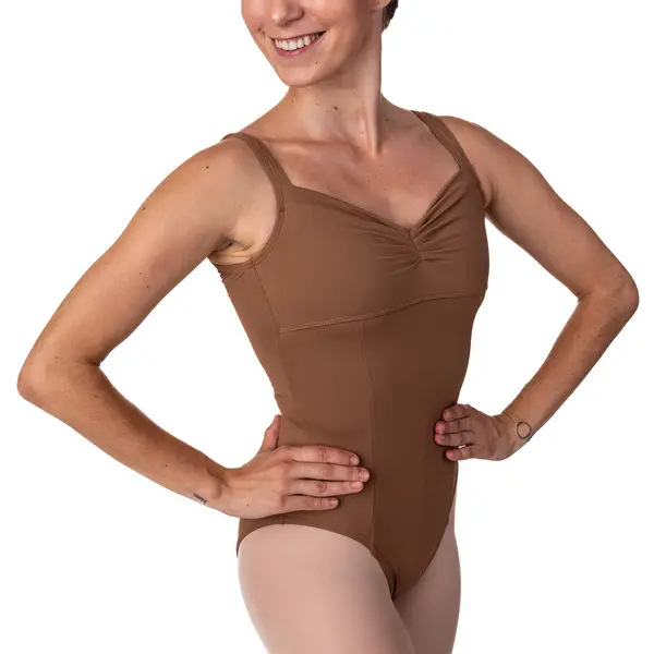 Bloch Ava, women's leotard with thick straps