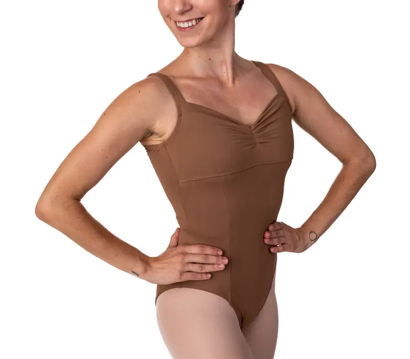 Bloch Ruby, women's camisole leotard - Red