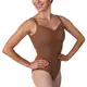 Bloch Ruby, women's camisole leotard - Almond Bloch