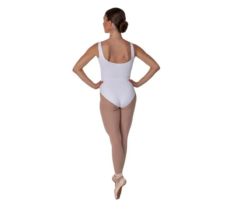 Bloch Ruby, women's camisole leotard - White