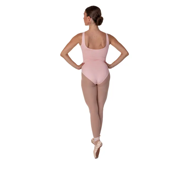 Bloch Ruby, women's camisole leotard - Aubergine Bloch