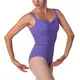 Bloch Ruby, women's camisole leotard - Aubergine Bloch