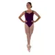 Bloch Ruby, women's camisole leotard - Aubergine Bloch