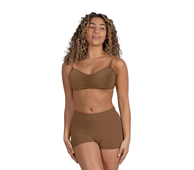 Bloch Vela Bandeau, Women's Bra - Almond Bloch