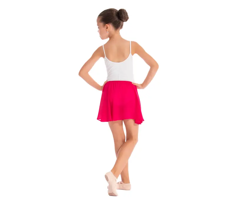 Bloch Barre, Girl's Skirt with Elastic Band - Berry Bloch