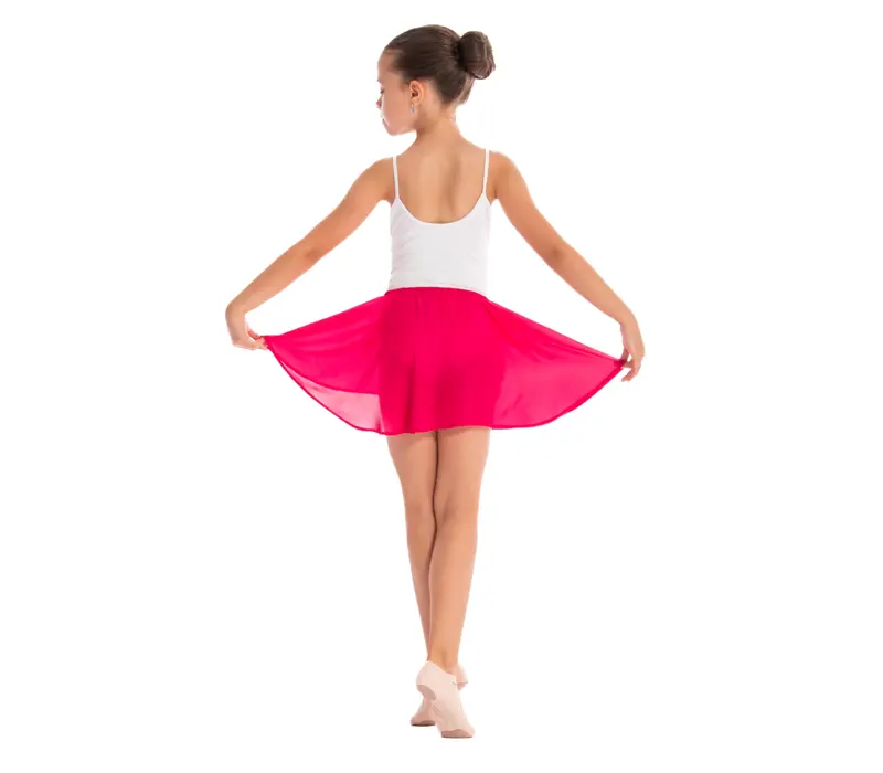 Bloch Barre, Girl's Skirt with Elastic Band - Berry Bloch
