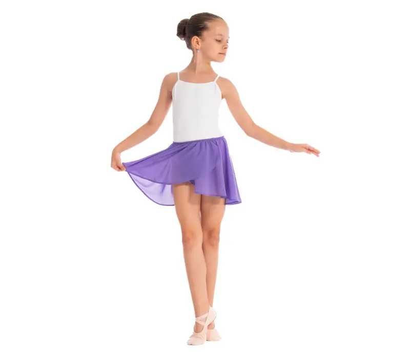 Bloch Barre, Girl's Skirt with Elastic Band - Lavender Bloch
