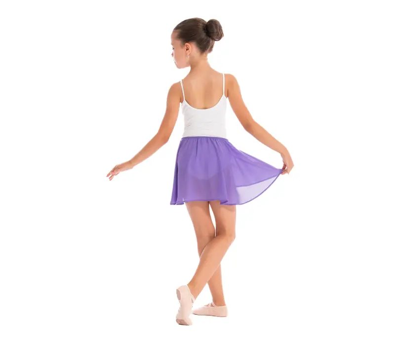 Bloch Barre, Girl's Skirt with Elastic Band - Lavender Bloch