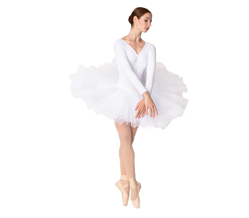 Bloch Belle, 6-layers ballet tutu skirt - White