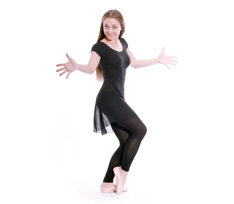 Bloch Betri, Women's Cap Sleeve Leotard - Black