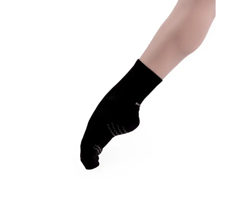 Bloch Blochsox, Medium Length Dance Socks for Children - Black