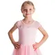 Bloch Abelle, leotard with tutu skirt for girls - Candy pink