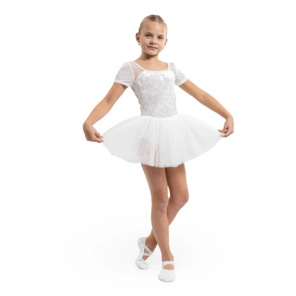 Bloch Delilah, Leotard for Girls with Tutu Skirt Bloch Delilah, Leotard for Girls with Tutu Skirt