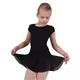 Bloch short sleeve leotard with skirt