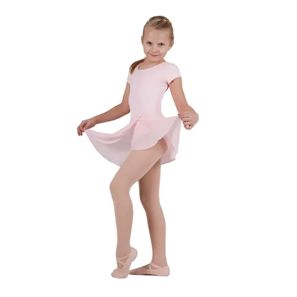 Bloch short sleeve leotard with skirt