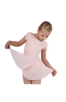 Bloch short sleeve leotard with skirt