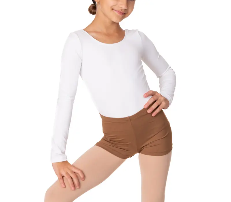 Bloch Zaniah, Girls' Shorts - Almond Bloch