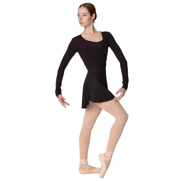 Bloch cardigan, warm-up top