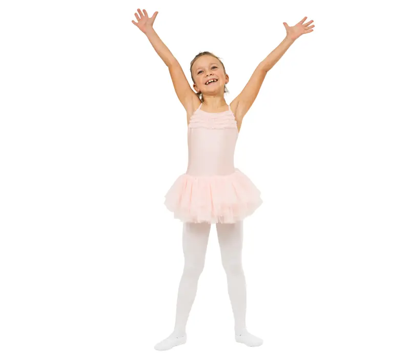 Bloch Desdemona, Leotard with Tutu Skirt - Pink Bloch